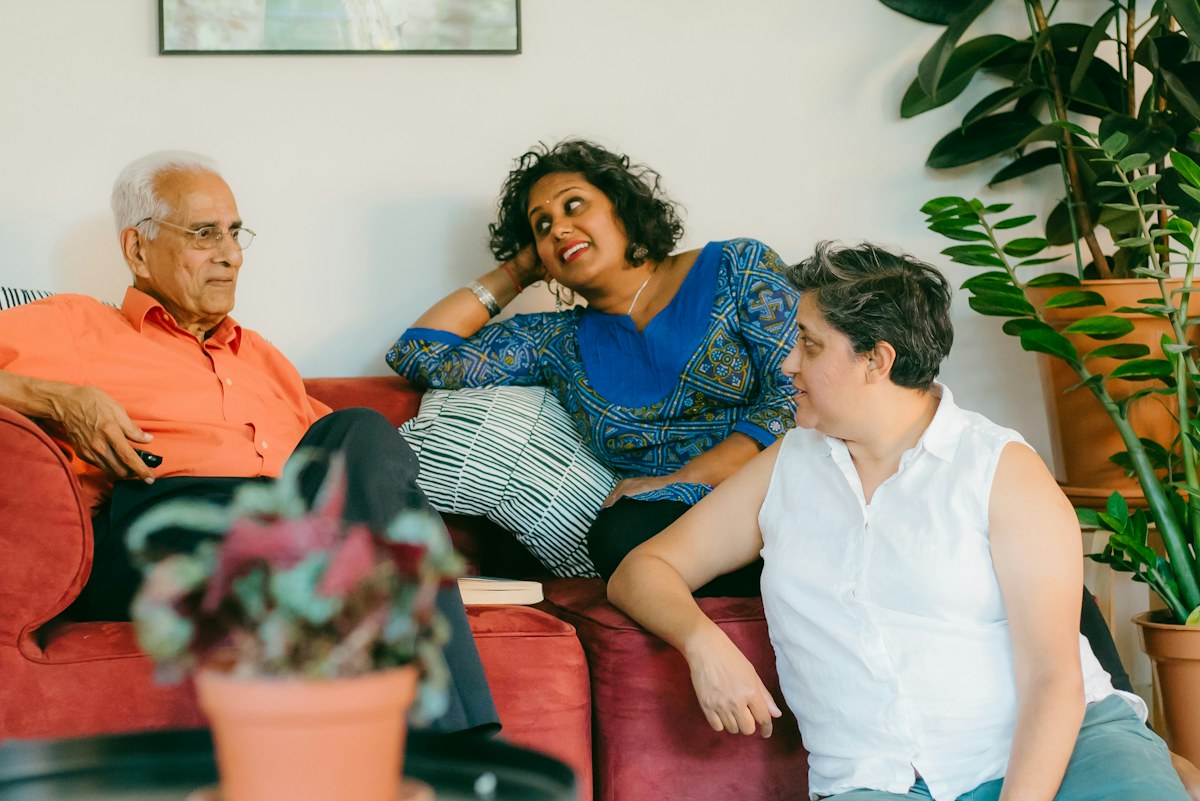 Família de diferentes gerações